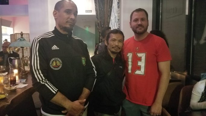 Kang Nick with Kang Cecep Rahman and Kang Kai in LA (2019) Kang Nick with Kang Cecep Rahman and Kang Kai in LA (2019)
