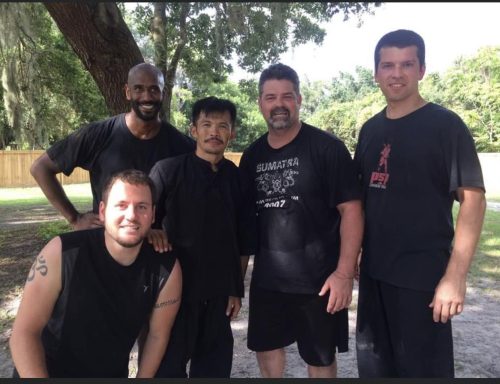 Kang Nick with Panglipur teacher Kang Cecep Rahman and friends during the second hosted tour in 2014. Kang Nick with Panglipur teacher Kang Cecep Rahman and friends during the second hosted tour in 2014.